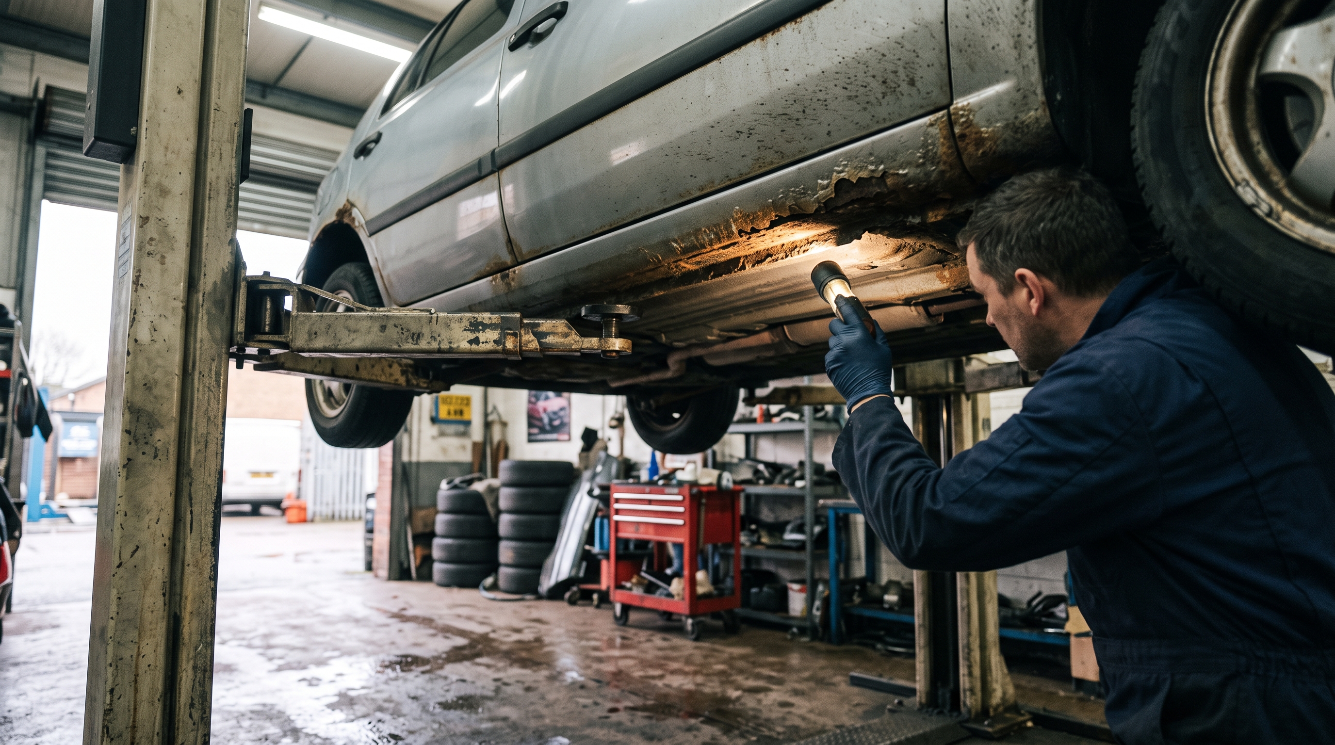 Corrosion on an MOT History: When Rust Means Walk Away (and When It Doesn't)
