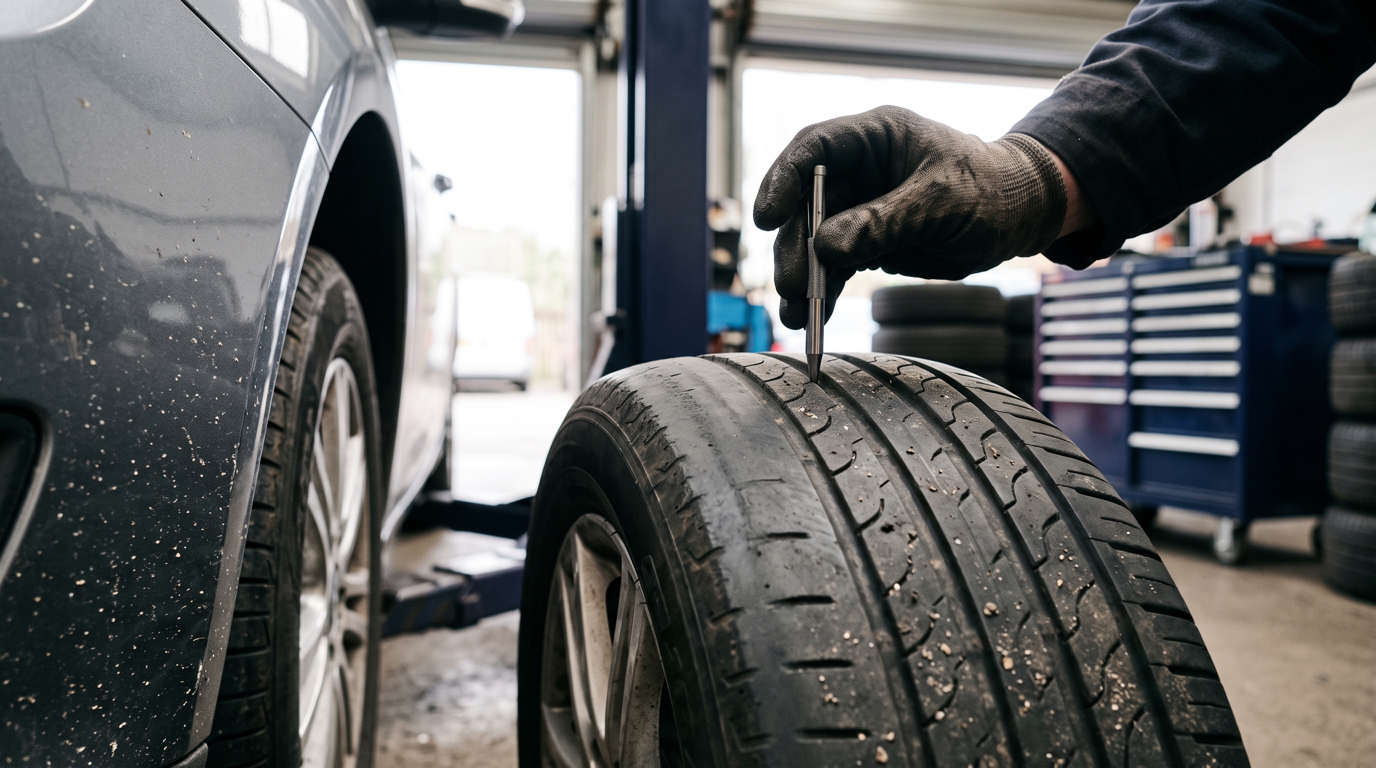 Tyre Advisories on an MOT History: What They Reveal About a Used Car